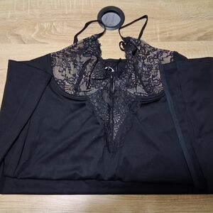 Popilush Shapewear Lace Maxi Dress